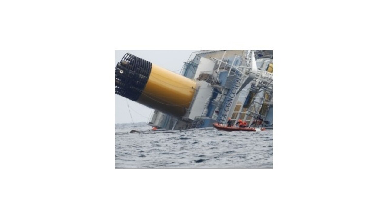Pátranie po nezvestných v zaplavených častiach lode Costa Concordia ukončili